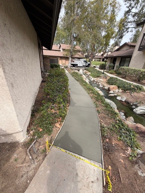 Commercial exterior project
